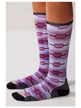 Smartwool Purple Iris Flirt With Me Ski Socks Women's Size Medium
